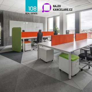 Pronájem kanceláře 1 351 m², Pikrtova