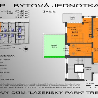 Prodej bytu 3+kk 70 m², Lázeňská