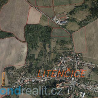 Prodej zemědělské půdy 2 552 m² Litenčice