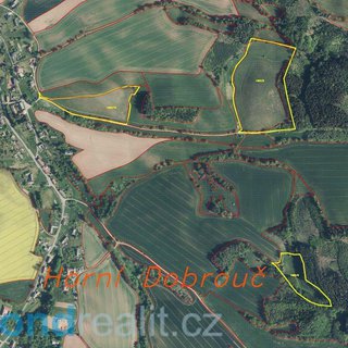 Prodej zemědělské půdy 93 250 m² Dolní Dobrouč