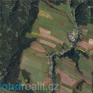 Prodej zemědělské půdy 77 642 m² Heřmánkovice