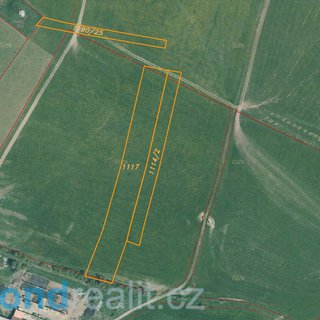 Prodej zemědělské půdy 28 816 m² Čížkov