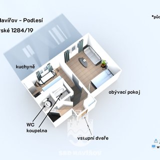 Prodej bytu 1+1 37 m² Havířov, Elišky Krásnohorské