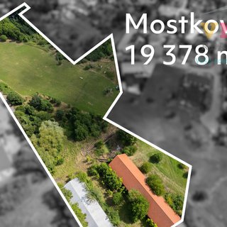 Prodej stavební parcely 19 378 m² Mostkovice