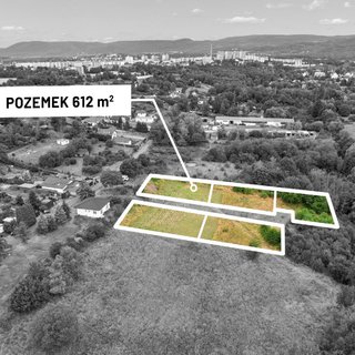 Prodej stavební parcely 612 m² Teplice, Potoční