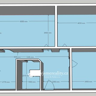 Pronájem bytu 3+1 73 m² Brno, Absolonova