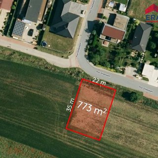 Prodej stavební parcely 773 m² Hrušovany u Brna