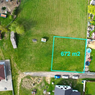 Prodej stavební parcely 672 m² Zásmuky