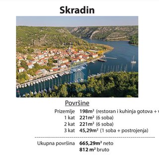 Prodej ostatního komerčního prostoru 665 m² v Chorvatsku