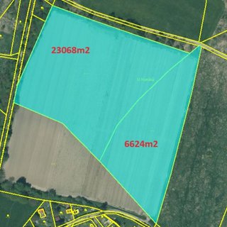 Prodej zemědělské půdy 36 521 m² Plzeň, Ke Slonům