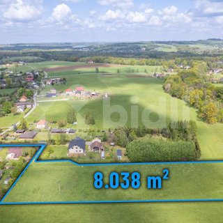 Prodej stavební parcely 8 038 m² Dolní Domaslavice, 