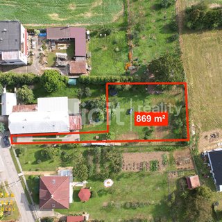 Prodej stavební parcely 869 m² Machová, 