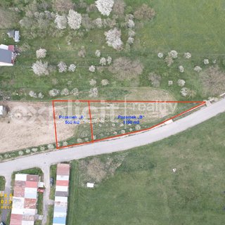 Prodej stavební parcely 550 m² Otrokovice, 