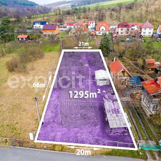 Prodej stavební parcely 1 295 m² Zlín, Rovinka