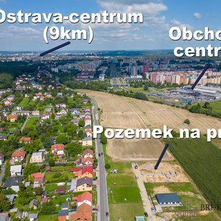 Prodej stavební parcely 964 m² Ostrava, Junácká
