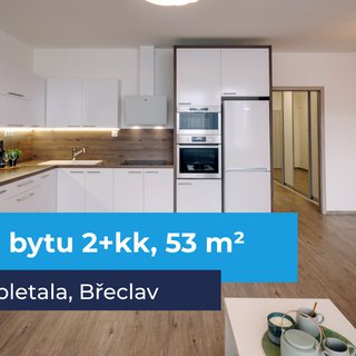 Prodej bytu 2+kk 53 m² Břeclav, J. Opletala