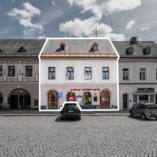 Prodej činžovního domu 641 m² Jilemnice, Masarykovo náměstí