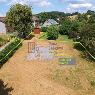 Prodej stavební parcely 1 708 m² Strmilov