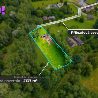 Prodej stavební parcely 2 137 m² Petřvald, 
