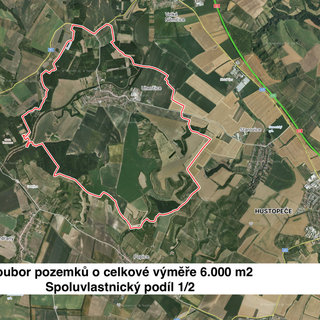 Prodej zemědělské půdy 3 000 m² Uherčice, 