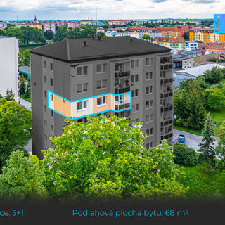 Prodej bytu 3+1 68 m² Prostějov, Bohumíra Šmerala