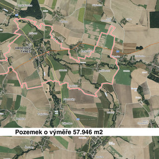 Prodej zemědělské půdy 57 946 m² Hrochův Týnec, 