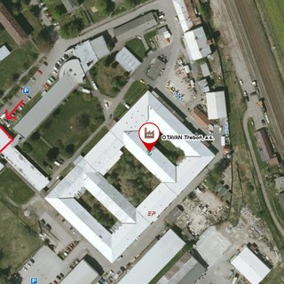 Pronájem skladu 500 m² Třeboň, Nádražní