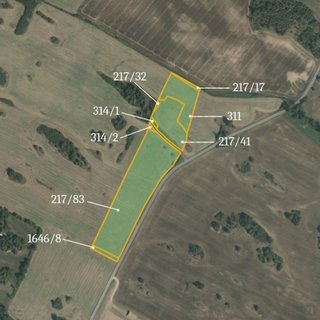 Prodej zemědělské půdy 10 898 m² Vladislav