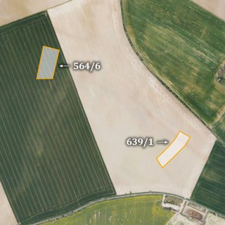 Prodej zemědělské půdy 13 392 m² Jíkev