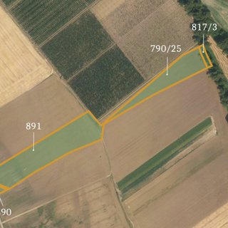 Prodej zemědělské půdy 13 294 m² Křešice