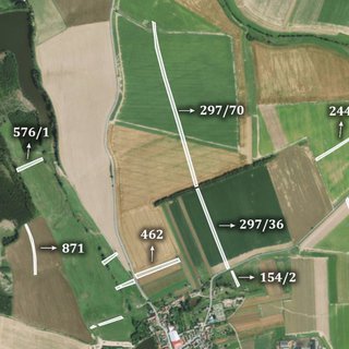 Prodej zemědělské půdy 36 842 m² Předín