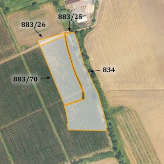 Prodej zemědělské půdy 21 599 m² Liběšice