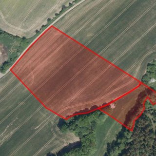 Prodej zemědělské půdy 26 689 m² Zbýšov