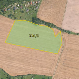 Prodej zemědělské půdy 48 086 m² Čisovice