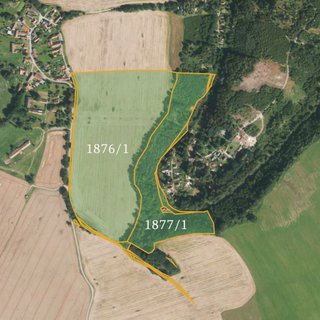Prodej zemědělské půdy 168 404 m² Římov