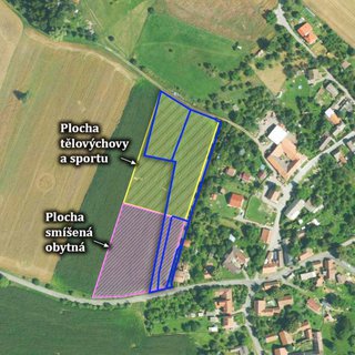 Prodej stavební parcely 3 017 m² Letovice