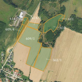 Prodej zemědělské půdy 70 598 m² Putimov