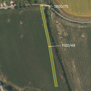 Prodej zemědělské půdy 5 585 m² Tečovice