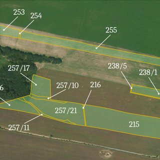 Prodej zemědělské půdy 77 951 m² Slabce