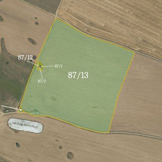 Prodej zemědělské půdy 25 477 m² Vladislav
