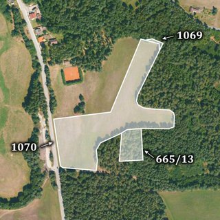 Prodej zemědělské půdy 34 820 m² Suchdol nad Lužnicí