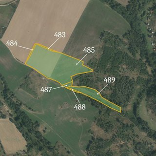 Prodej zemědělské půdy 13 488 m² Vladislav