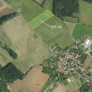 Prodej zemědělské půdy 16 538 m²