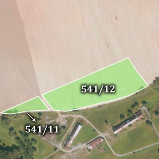 Prodej zemědělské půdy 14 911 m² Staré Heřminovy