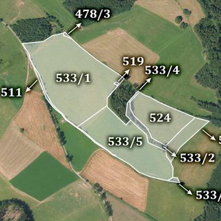 Prodej zemědělské půdy 127 428 m² Javorek