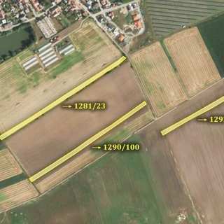 Prodej zemědělské půdy 14 110 m² Ladná