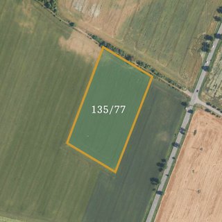 Prodej zemědělské půdy 19 893 m² Krupá
