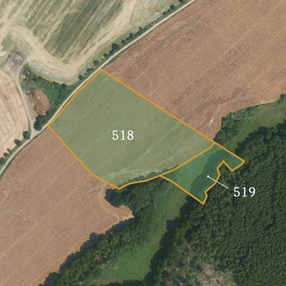 Prodej zemědělské půdy 58 647 m² Zbýšov