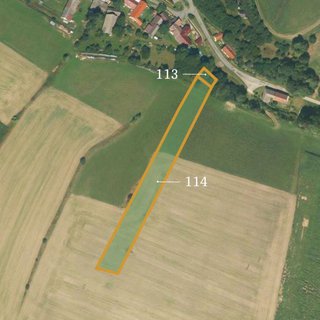 Prodej zemědělské půdy 12 588 m² Hrutov