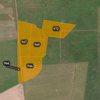 Prodej zemědělské půdy 28 965 m² Čisovice